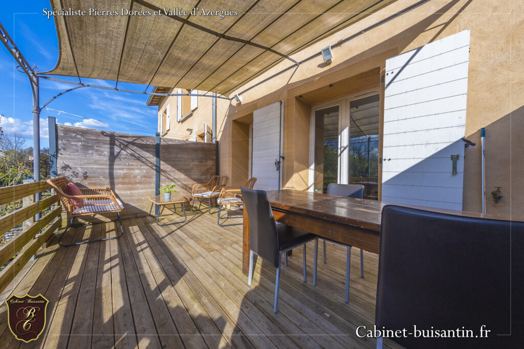 Vente appartement duplex avec terrasse et jardin 69380 alix (1)