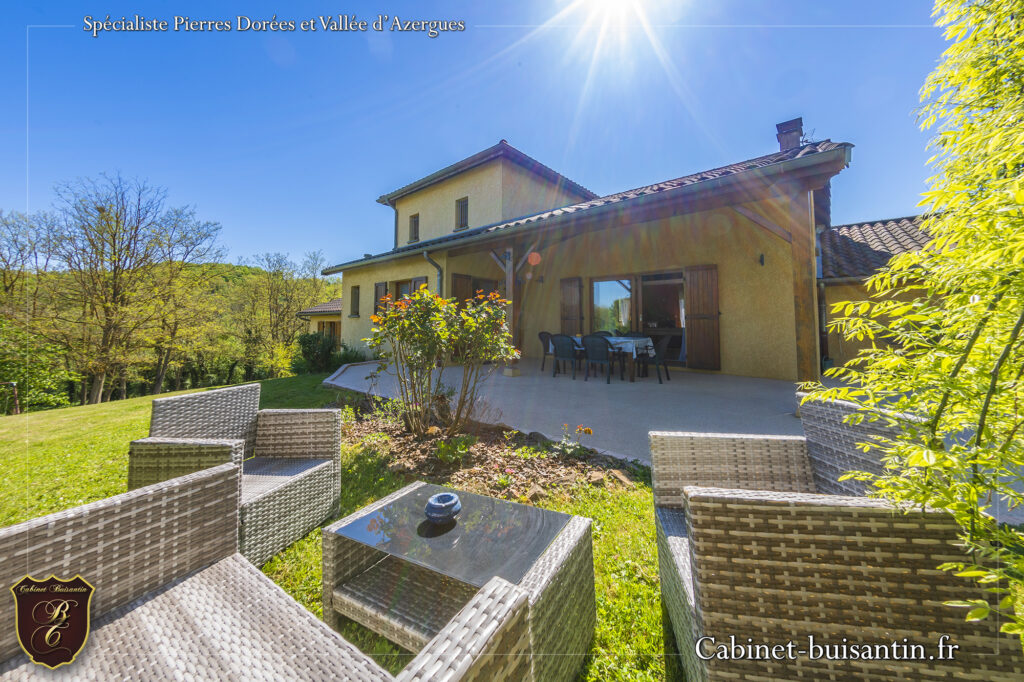Vente villa au calme 69380 chatillon (1)